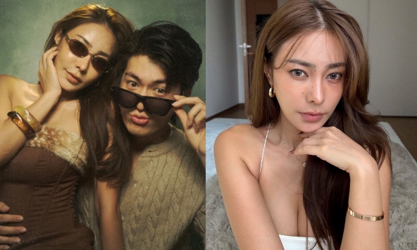 Chị đẹp Thái Lan yêu 'hồng hài nhi Việt Nam' kém 9 tuổi: Mê tít local brand Việt, diện gì cũng siêu slay 