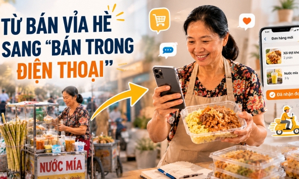 Người bán hàng vỉa hè giờ kiếm tiền thế nào? Nhiều nghề mới đang mở ra cơ hội sống ổn định hơn