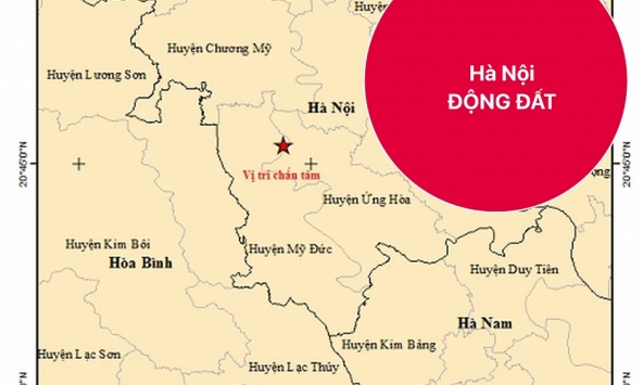 Nhà cửa rung lên trong tích tắc tối 18/5, người dân Hà Nội xôn xao vì nghi có động đất