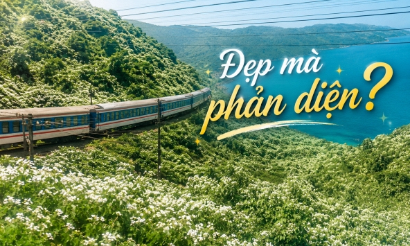 'Thiên đường hạ giới' đang phủ trắng muốt đèo Hải Vân khiến bao người đắm say: Đẹp đến đâu, đáng lo đến đó!