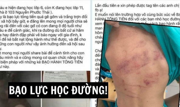 4 vụ bạo lực học đường kinh hoàng liên tiếp: Khi thủ đoạn bắt nạt ngày càng tinh vi và biến tướng!