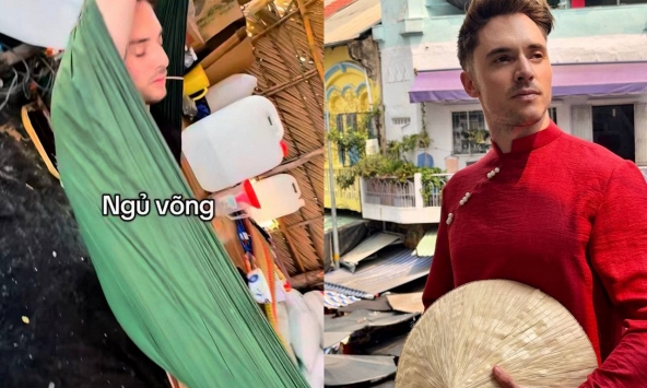 Du khách Đức ngủ quên bên tiếng karaoke ở miền Tây, phải xin lỗi mẹ vì chưa muốn về nhà