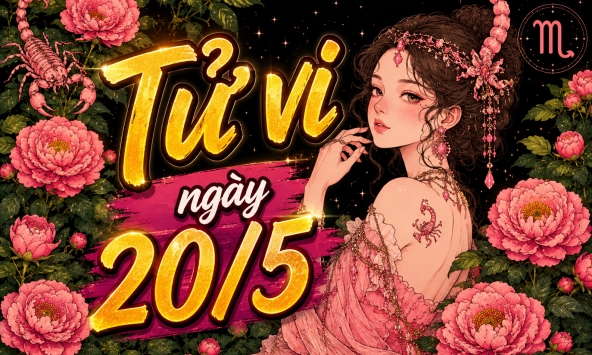 Lời khuyên đến 3 chòm sao may mắn chạm đỉnh ngày 20/5