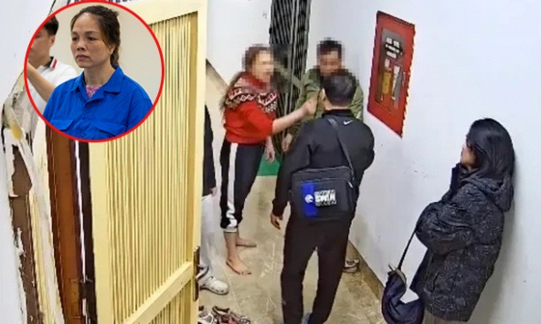 Người phụ nữ đánh hàng xóm tại hành lang chung cư ở Hà Nội: Lý do được trả tự do ngay tại tòa