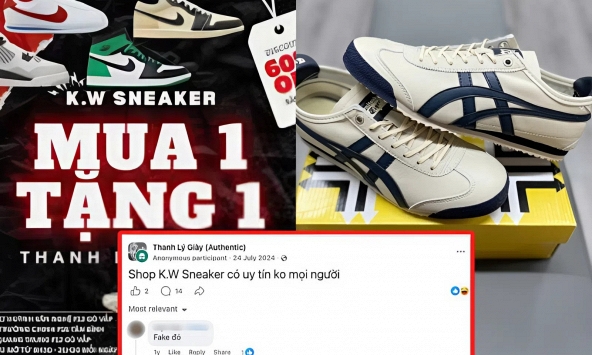Chuỗi K.W Sneaker vừa bị khởi tố: Cộng đồng chơi giày bức xúc đã lâu vì màn bán fake giả danh outlet, adidas hay Nike mà mua 1 tặng 1 như mớ rau