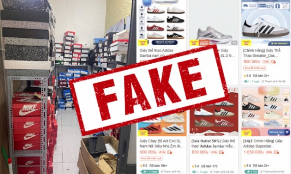 Giày 'rep 1:1', 'like auth', 'hàng dư xưởng'... trên sàn TMĐT: Nói thẳng là fake!