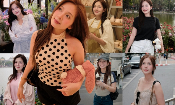 Mỹ nhân showbiz cao 1m53, mặt búng ra sữa dù đã 29 tuổi: Mặc đẹp thôi nhé, nhìn là muốn copy ngay