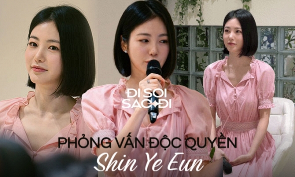 Phỏng vấn Shin Ye Eun: Lần đến Việt Nam thứ 3 rất khác, thích nằm ườn trên giường xem phim!