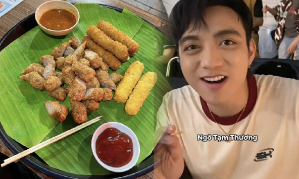 Quán nem chua rán không tẩm bột, nằm tít trong ngõ nhỏ khiến sao nam hạng A tự nguyện PR miễn phí