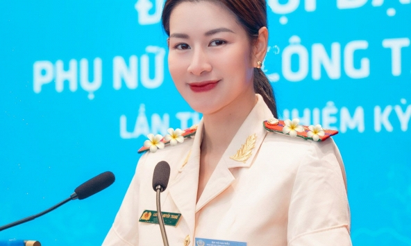 Ít ai biết Đại úy Công an này là thủ khoa trường nghệ thuật danh tiếng, tên được đặt theo ni cô của Biệt Động Sài Gòn