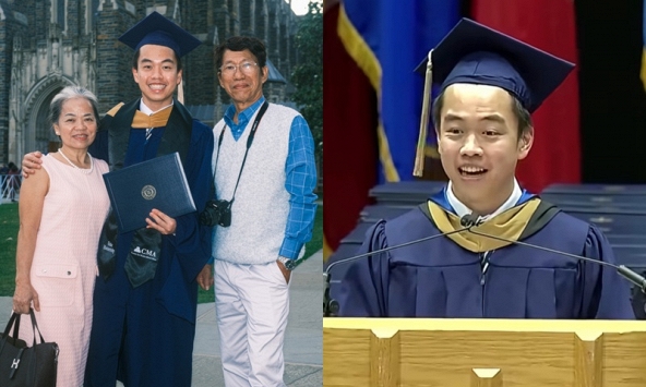 Khoá MXH 2 năm để học Thạc sĩ, chàng trai Việt “đánh úp” bố mẹ trong lễ tốt nghiệp tại Mỹ: “Ước mơ của mẹ là thấy mình hạnh phúc”