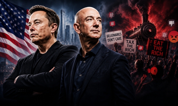 Từ Elon Musk đến Jeff Bezos: Vì sao giới tỷ phú Mỹ đang đồng loạt phản công trước “hate train” nhắm đến người giàu