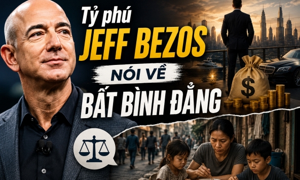 Tỷ phú Jeff Bezos lên tiếng khi giới siêu giàu bị xem là biểu tượng của bất bình đẳng: Đâu phải chỉ người nghèo mới cần giải cứu 