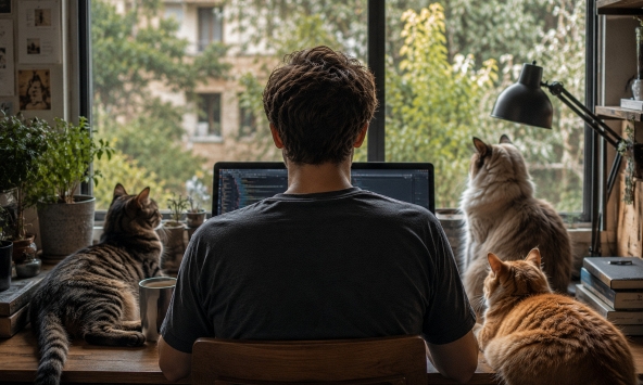 Chàng trai thất nghiệp code trang web cho cả thế giới nuôi mèo và câu chuyện về thế hệ 'làm vì thích'