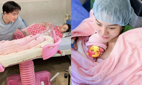 Cháu gái NS Kim Tiểu Long sinh con với ca sĩ làm bố đơn thân, có 1 con riêng 