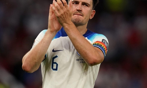 Maguire sốc khi bị loại khỏi danh sách đội tuyển Anh dự World Cup 2026