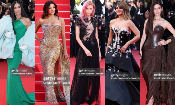 Thảm đỏ bế mạc Cannes 2026: 'Thiên thần nội y' tóc hồng chiếm trọn spotlight, sao phim Avatar tình tứ hôn chồng