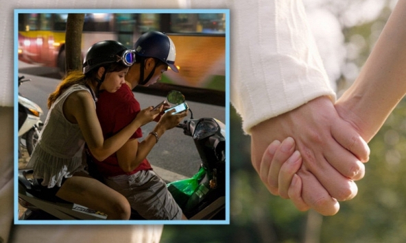 Yêu đương ra tiền: Các cặp đôi kéo nhau đi làm shipper, địa điểm hẹn hò chuyển từ quán cà phê, nhà hàng ra… ngoài đường