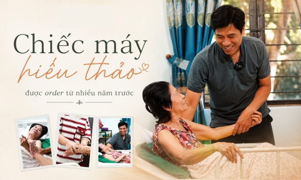 18 tháng trắng đêm chăm mẹ, người đàn ông U40 biến nhà cấp 4 thành phòng ICU: Phép màu đến từ 'chiếc máy hiếu thảo'