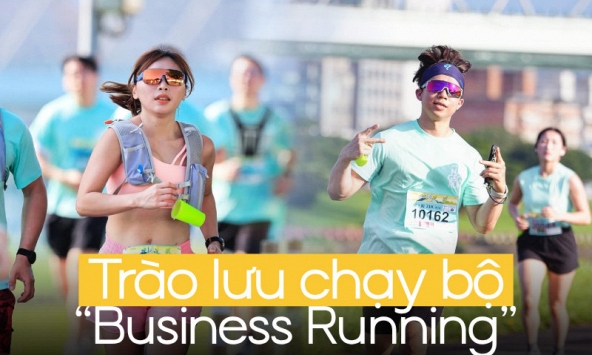 Hẹn đối tác chạy bộ 5-10 km rồi bàn công chuyện đang là mốt, đi ăn đi cà phê quá “lỗi thời” rồi