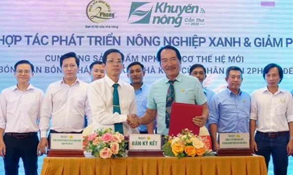 Phân bón 2Phong liên kết thúc đẩy sản xuất nông nghiệp xanh tại Cần Thơ