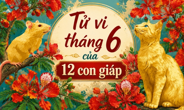 Dự báo biến động tài vận của nhóm Tứ Hành Xung 4 con giáp Tý-Ngọ-Mão-Dậu trong tháng 6