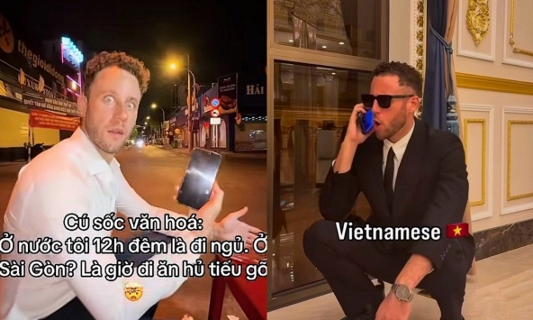 Khách Tây bất ngờ trước cảnh người Việt rần rần ra đường húp hủ tiếu gõ lúc 12 giờ đêm