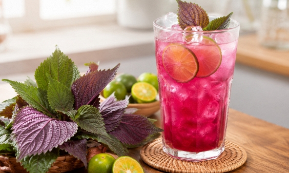 Món nước màu hồng hồng đang hot rần rần MXH: Làm từ loại lá dân dã có đầy ở Việt Nam, liệu có tốt như lời đồn?