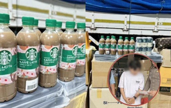 Kiểm tra kho hàng của cô gái 25 tuổi, lực lượng chức năng thu giữ hơn 500 sản phẩm giả Starbucks, Chanel, Louis Vuitton, RIMOWA