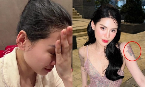 Soi cận hình xăm khiến Võ Hà Linh muốn tự đánh mình 20 cái, mặc đồ đắt tiền vẫn trông “cheap”