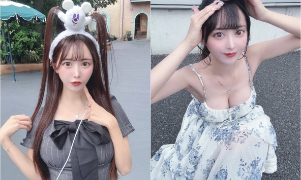 Để tóc quá giống Lữ Bố, cô nàng hot girl xinh đẹp gây bão mạng khi đi Disneyland, follow tăng vù vù