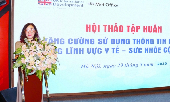 Cần sớm kết nối dữ liệu khí hậu – y tế để ứng phó rủi ro nắng nóng cực đoan
