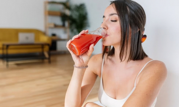 Thức uống giảm cân, dưỡng nhan giá rẻ: Chuyên gia Nhật chỉ cách uống nước ép cà chua để 'đốt mỡ' gấp đôi, da láng mịn sau 1 tuần