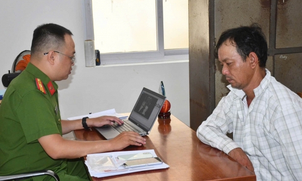 Thực hiện lệnh bắt tạm giam Tạ Ngọc Danh SN 1987