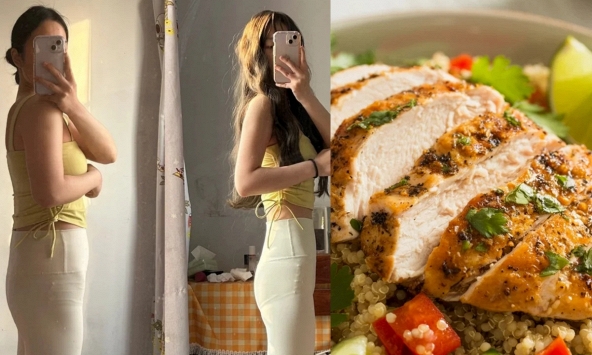 Giảm 10kg trong 2 tháng nhờ chế độ ăn kiêng '321 ít tinh bột' đang gây sốt trên mạng: Cả mỡ bụng và mỡ đùi cũng biến mất!