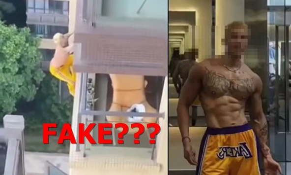 Sự thật về clip 'huấn luyện viên gym rơi lầu chết vì ngoại tình' đang khiến triệu người hả hê