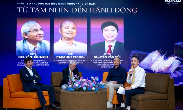 Nơi thắp lửa cho hành trình kiến tạo trường đại học hạnh phúc tại Việt Nam