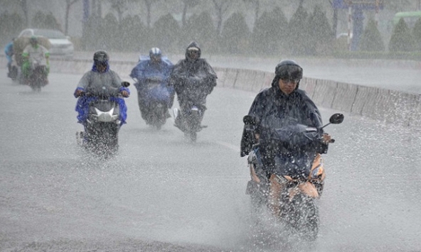 Ngày mai, nhiều tỉnh thành có mưa to đến rất to