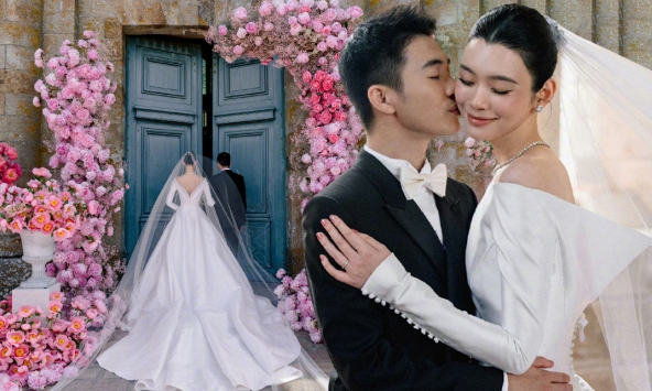 Đẳng cấp đám cưới hào môn: Tổ chức tại lâu đài Pháp nghìn năm tuổi, cô dâu diện váy Dior đặc chế 600 giờ, đeo kim cương triệu đô