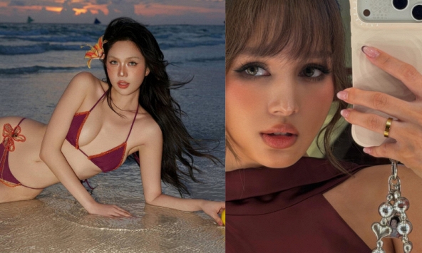 Ngọc Trinh diện bikini 'đốt mắt' nhưng giao diện lại chỉ thấy Xoài Non