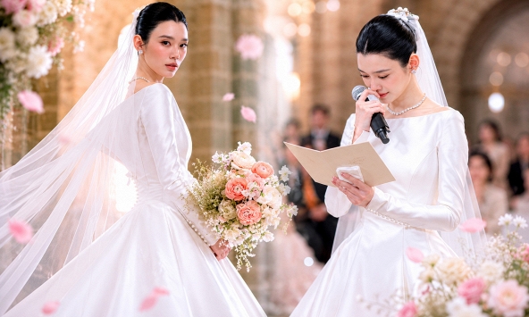 52 viên kim cương trên cổ Hề Mộng Dao và bài học 'phù hợp mới là đỉnh cao' đáng học của cô dâu thượng lưu