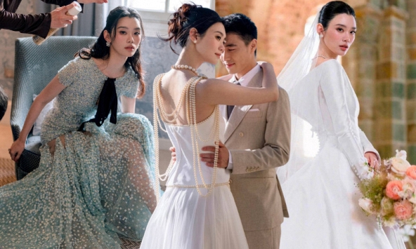 Đám cưới của nàng dâu gia tộc nghìn tỷ Hề Mộng Dao: 3 tạo hình đắt giá ngang cả một gia tài