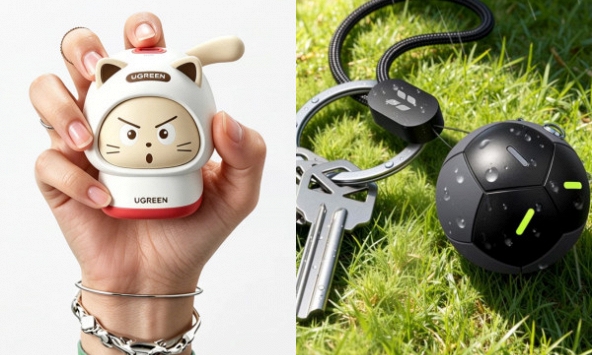 4 món phụ kiện vừa vui mắt vừa hữu ích của Ugreen: Cáp sạc hình mèo, củ sạc emoji và tag định vị quả bóng mùa World Cup