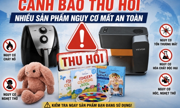 Cảnh báo mới nhất: Nhiều sản phẩm bị thu hồi ở nước ngoài, người Việt có thể đang sử dụng