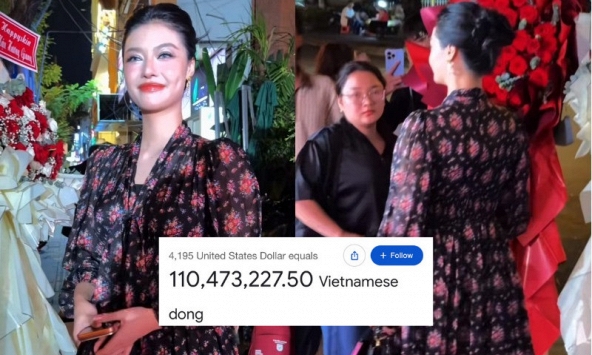 Con số 110 triệu đồng khiến Lona Kiều Loan tự thu hẹp khoảng cách 26 tuổi với bác sĩ Chiêm Quốc Thái
