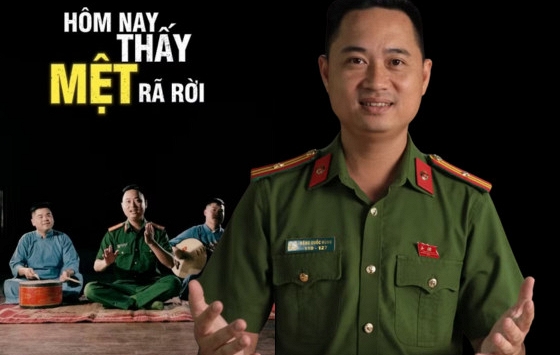 'Thiếu tá báo giá' tái xuất với 3 phút hát Xẩm chống cờ bạc, hút ngay triệu view cùng cơn mưa bình luận