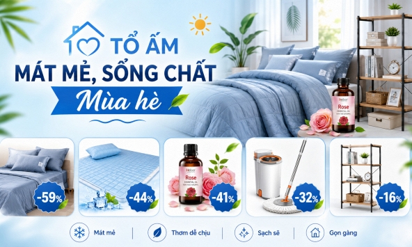 Tổ ấm mát mẻ, sống chất mùa hè chỉ nhờ những bí quyết nhỏ này