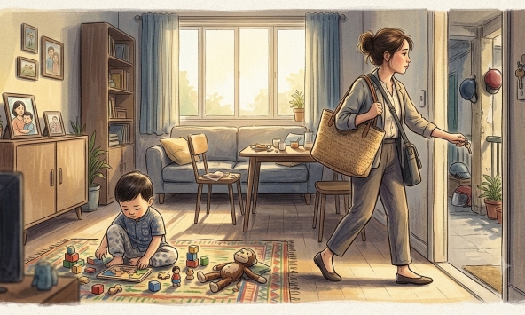 Gửi những người mẹ đang gồng kiếm tiền: Con không thể quay lại làm em bé lần thứ 2