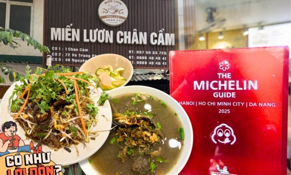 Quán miến lươn 40 tuổi 2 năm liên tiếp được Michelin Guide gọi tên, khách phải đợi 20 phút mới được ăn món gia truyền