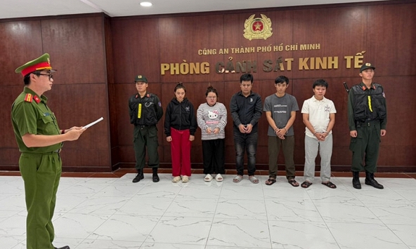 Ra lệnh bắt tạm giam chủ xưởng Vũ Thị Thu Thủy SN 1999 và nhiều nhân viên